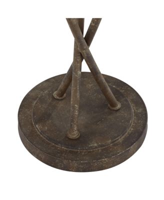 Vierra Trio Farmhouse Rustic 68" Tall Standing Floor Lamp 3-Light Foot Switch