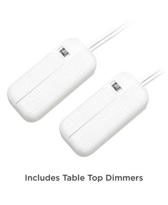 Maxwell 27 1/5"H Rippled Ceramic USB Table Lamp Set with Dimmer