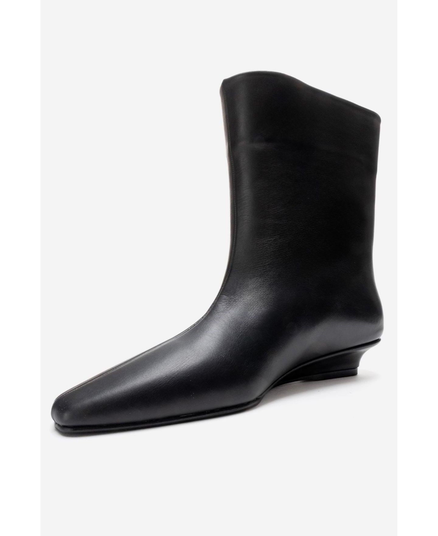 Женские ботинки Forever & Always Shoes Nacho Leather Ankle Boot, цвет: Чёрный — фото 5