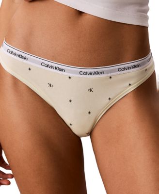 Women's 5-Pk. Modern Logo Low-Rise Thong Underwear QD5221