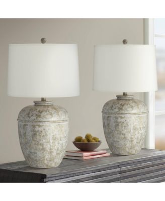 Otero 27" Tall Jug Farmhouse Rustic Country Cottage Table Lamps Set of 2