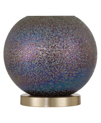 Pia 7 1/2" High Mosaic Glass Globe Accent Lamp