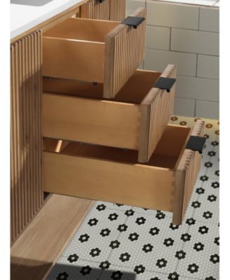 Diego 55" Bathroom Vanity Weathered Fir