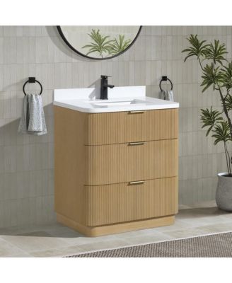 Calamigo 30" Bathroom Vanity Oak