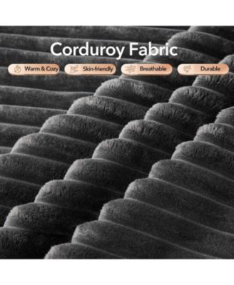 108" Cloud Sectional Sofa, L-Shaped Couch with Deep Seat, Corduroy