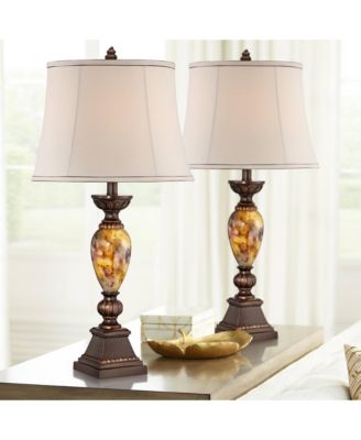 Vintage Table Lamps 30" Tall Set of 2