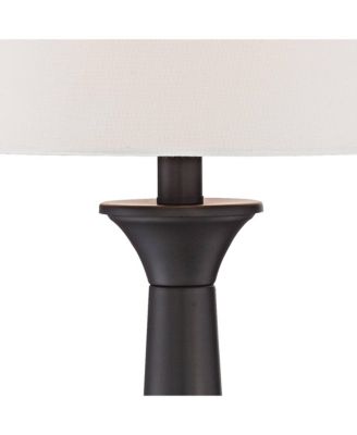 Dolbey Rustic Farmhouse Table Lamps 28" Tall Set of 2