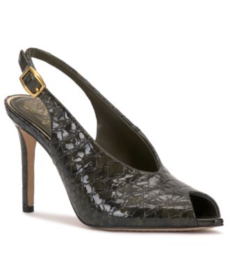 Women's Helenza Peep-Toe Slingback Pumps