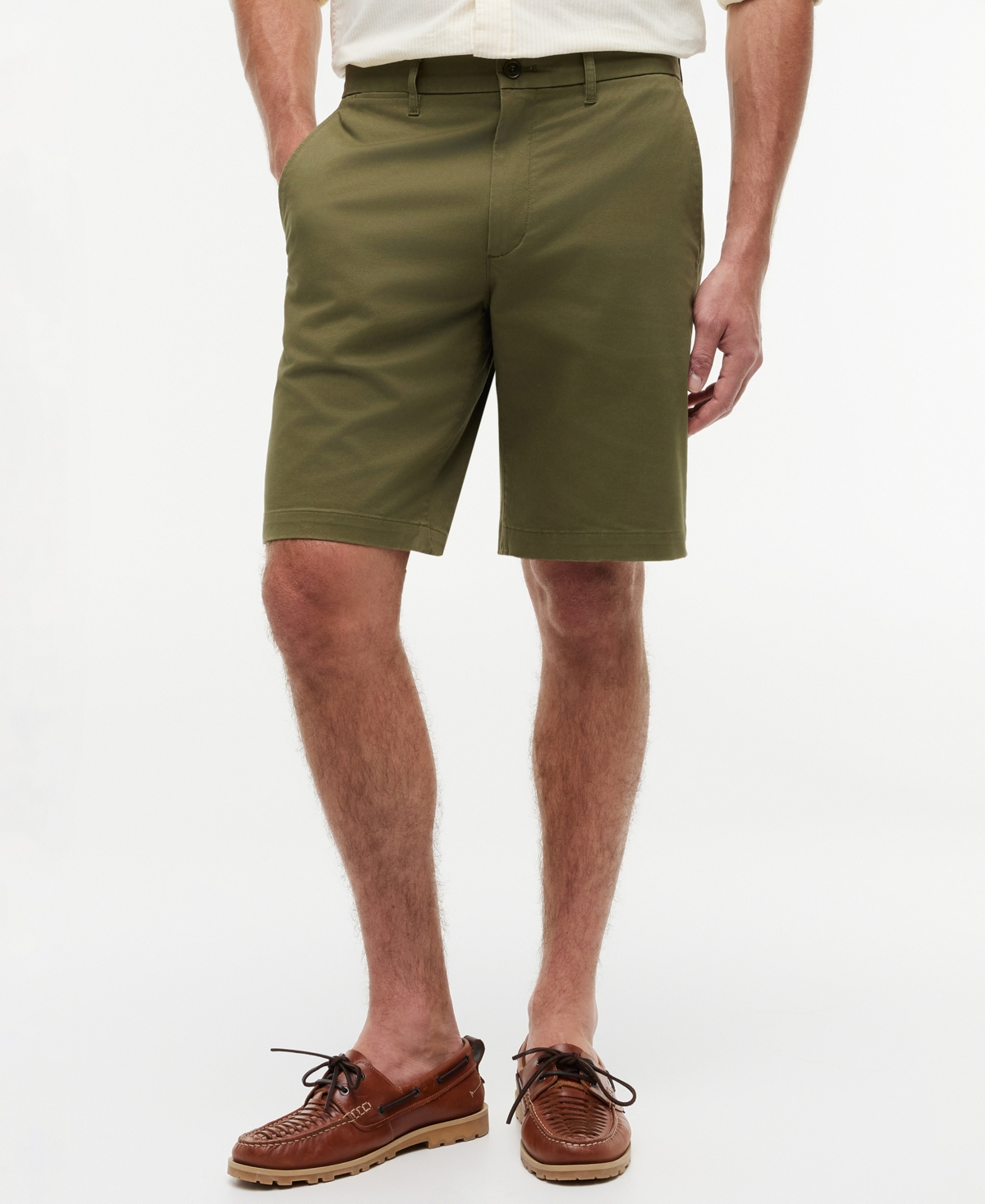 Tommy Hilfiger Men's Regular-Fit Shorts - Dark Artichoke