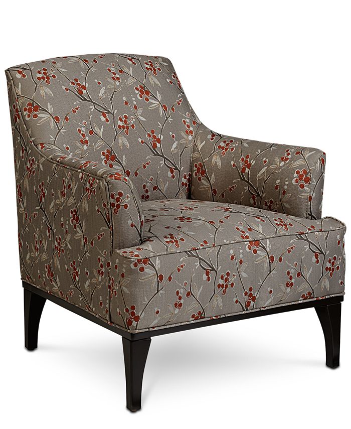 Furniture Medland Fabric Accent Chair Macy's