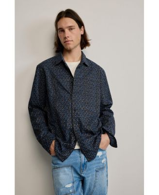 Men's Ethnic embroidered shirt