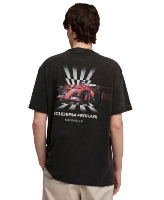 Men's Ferrari Car Graphic T-Shirt