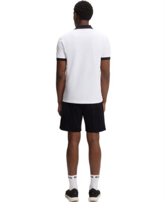 BOSS by Men's Paddy Germany Country Flag Trim Polo Shirt