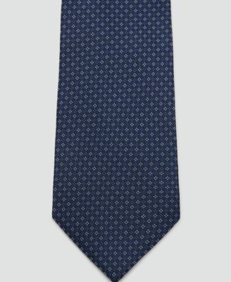 Men's Silk Blend Striped Tie