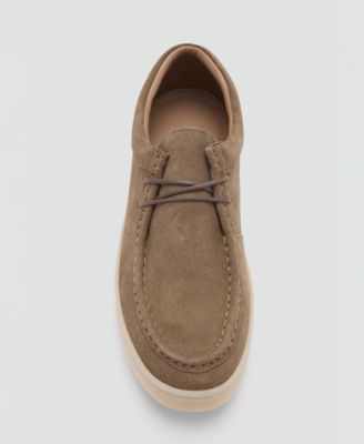 Men's Suede Nautical Shoes