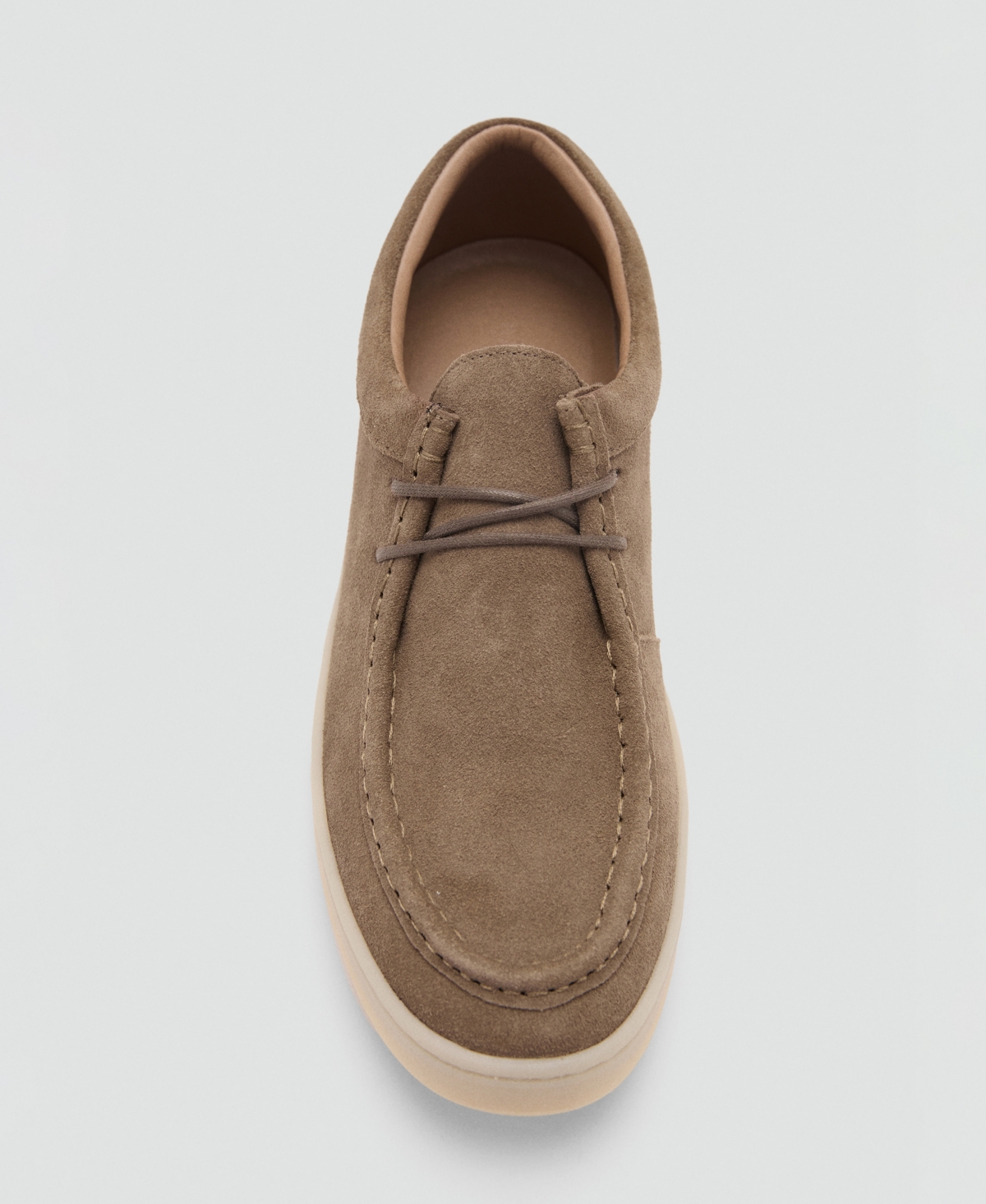 Mango Men's Suede Nautical Shoes