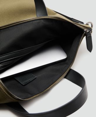 Men's Cotton Adjustable Strap Tote Bag