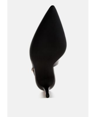 Women's Jaoba Pointed Toe Pin Buckle Slingbacks