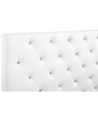 Versatile Adjustable Headboard with Braided Tufting and Metal Frame