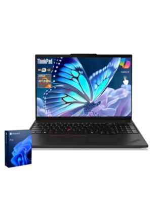 ThinkPad E16 16" Traditional Laptop AMD Ryzen 5 64GB RAM AMD Radeon Graphics 1TB SSD Storage Windows 11 Pro 60Hz