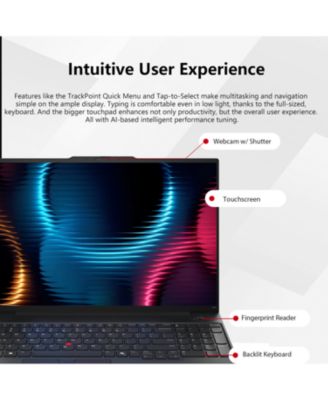ThinkPad E16 Traditional Laptop AMD Ryzen 7 32GB RAM AMD Radeon Graphics 1TB SSD Storage Windows 11 Pro 60Hz