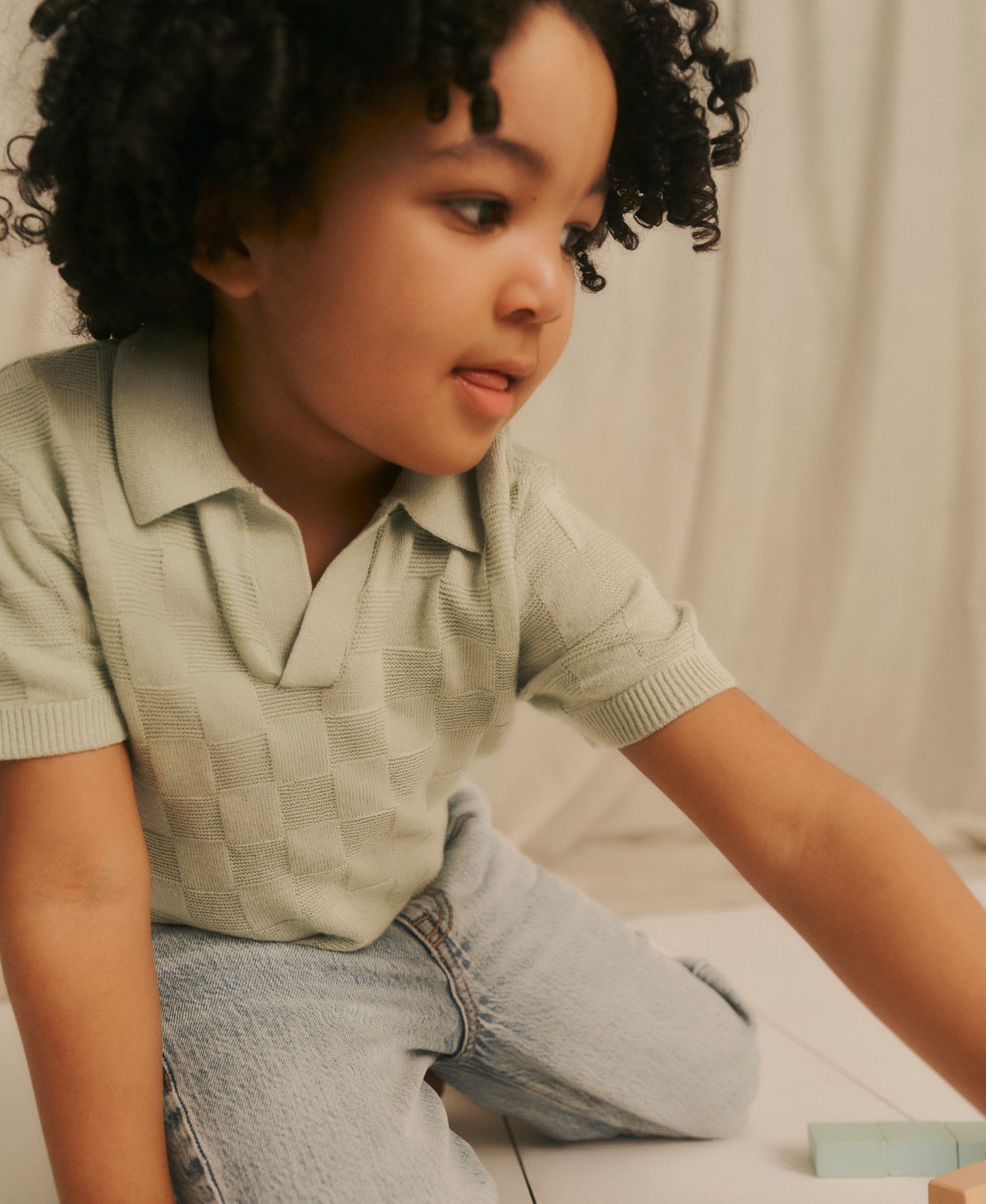 Джинсы abercrombie kids Baggy Fit Jeans для мальчиков-малышей, цвет: Синий — фото 6