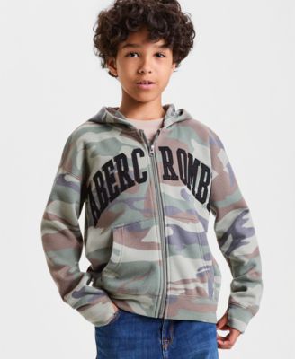Boys 8-20 Logo Full-Zip Hoodie