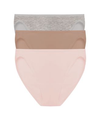 Women's Bliss Bare Bikini Bottoms, 3-Pack
