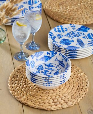 Fish Tale All Purpose Bowls, Set of 6