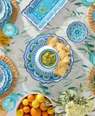 Porto Chip-and-Dip and Rectangular Platter, 2-Pc. Set