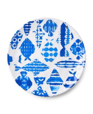 Fish Tale Dinner Plates, Set of 6