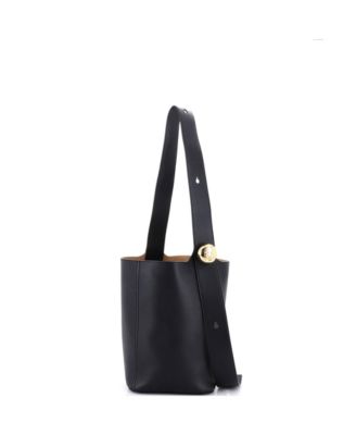 Small Marcie Satchel Leather