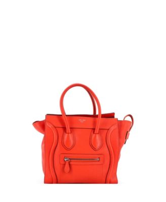 Mini Luggage Bag Grainy Leather