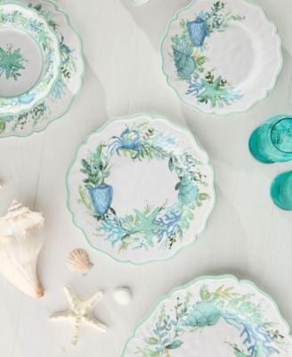 Sea Glass Dinner Plate, Set of 4