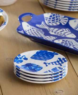 Fish Tale Square Bowl