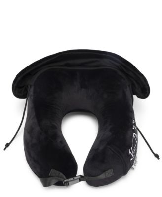 Eyeconic Hooded Ergonomic Memory Foam 5" Travel Neck Pillow