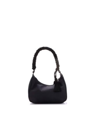 Small Re-Edition Shoulder Bag Embellished Tessuto