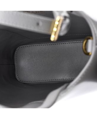 Logo Convertible Tote Brushed Leather