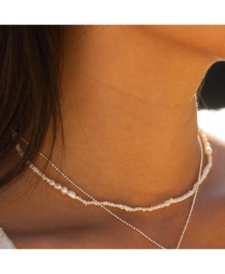 Journey Pearl Chain sterling silver