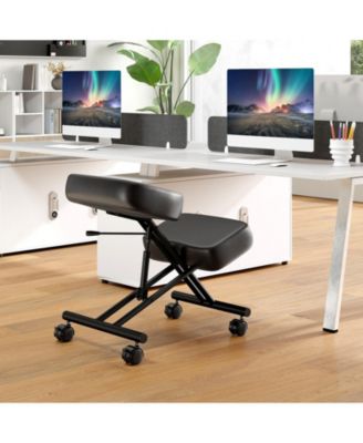 Height Adjustable Kneeling Chair Posture Correction Stool