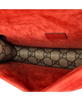 Small Dionysus Bag GG Coated Canvas with Crystal Embellished Metal