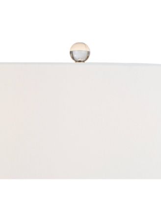 Marnie 27 3/4" Tall Curved Modern Coastal Table Lamps Set of 2  Art Glass Living Room Bedroom (Colors May Vary)