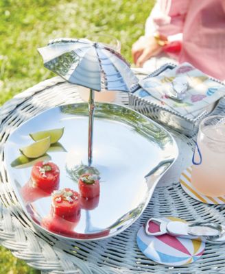 Aluminum Beach 11" Umbrella Platter