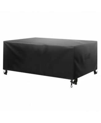 420D Heavy Duty Waterproof Rectangular Patio Furniture Cover, 88 x 62 x 28 in