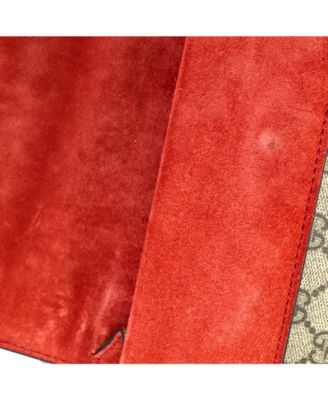 Small Dionysus Bag GG Coated Canvas with Crystal Embellished Metal