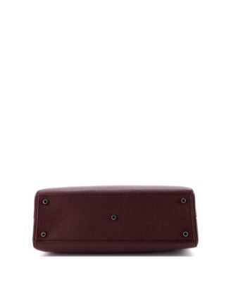 Medium Zumi Top Handle Bag Leather