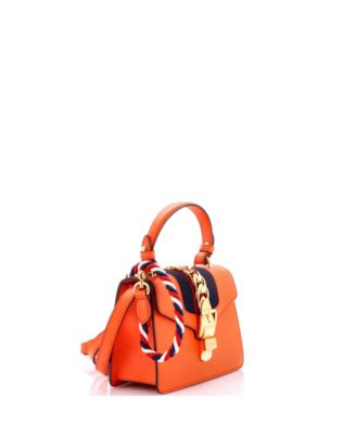 Mini Sylvie Top Handle Bag Leather