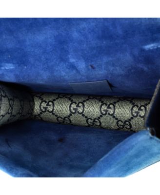 Mini Dionysus Bag Blooms Print GG Coated Canvas