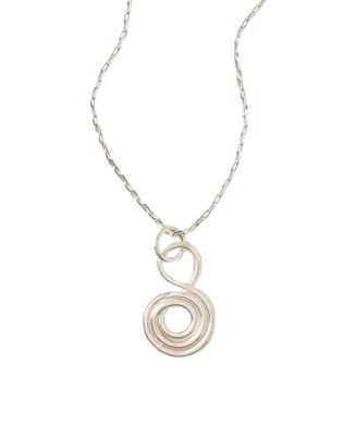 Gratitude Symbol Necklace Sterling Silver