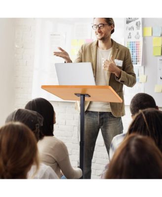 Portable Floor Lectern Podium Stand